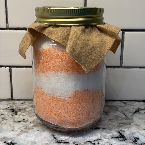 Catty Corner Company Other - Orange Scented Essential Oil Homemade Bath Salt